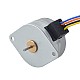 Φ35x22mm PM Stepper motor 7.5deg 53.9mN.m(7.634oz.in) 0.2A 4 Wires - 35PM48L01 | StepperOnline CA