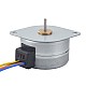 Φ35x22mm PM Stepper motor 7.5deg 53.9mN.m(7.634oz.in) 0.2A 4 Wires - 35PM48L01 | StepperOnline CA