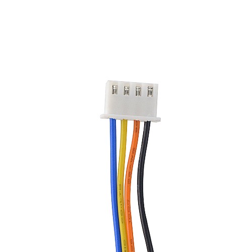 Φ35x22mm PM Stepper motor 7.5deg 53.9mN.m(7.634oz.in) 0.2A 4 Wires - 35PM48L01 | StepperOnline CA