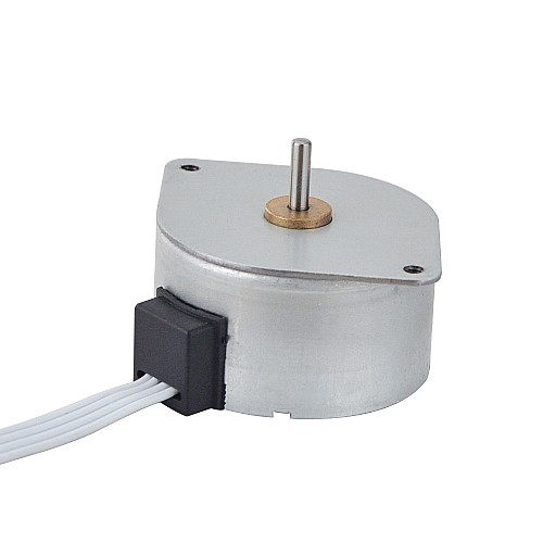 Φ42x23.5mm PM Stepper motor 7.5deg 68.6mN.m(9.717oz.in) 0.6A 4 Wires - 42PM48L01 | StepperOnline CA Φ42x23.5mm PM Stepper motor 7.5deg 68.6mN.m(9.717oz.in) 0.6A 4 Wires - 42PM48L01 | StepperOnline CA
