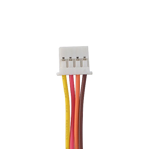 Φ42x18mm PM Stepper motor 3.75deg 49mN.m(6.94oz.in) 0.42A 4 Wires - 42PM96M01 | StepperOnline CA