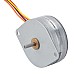 Φ42x18mm PM Stepper motor 3.75deg 49mN.m(6.94oz.in) 0.42A 4 Wires - 42PM96M01 | StepperOnline CA