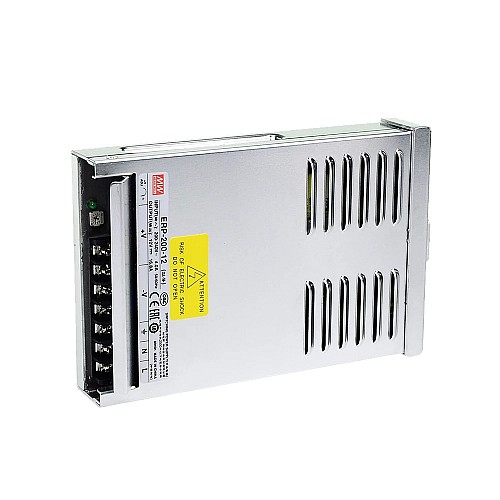 ERP-200-12 MEANWELL 200.4W 16.8A 230VAC Single Output Switching Power Supply - ERP-200-12 | StepperOnline CA