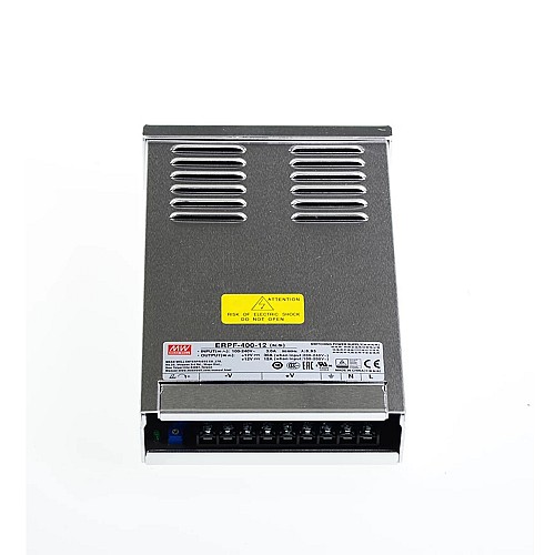 ERPF-400-12 MEANWELL 360W 30A 115/231VAC Single Output Switching Power Supply - ERPF-400-12 | StepperOnline CA