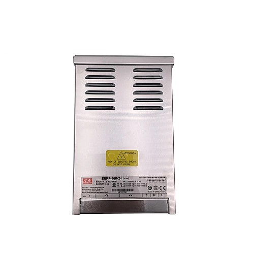 ERPF-400-24 MEANWELL 400.8W 16.7A 115/232VAC Single Output Switching Power Supply - ERPF-400-24 | StepperOnline CA