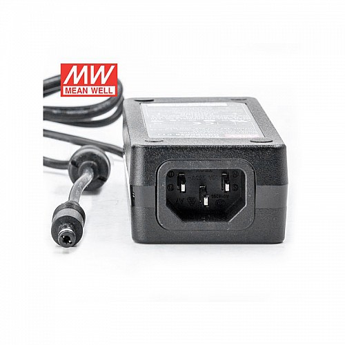 GSM60A24-P1J MEANWELL 60W 24VDC 2.5A 115/230VAC AC-DC Reliable Green Medical Adaptor - GSM60A24-P1J | StepperOnline CA