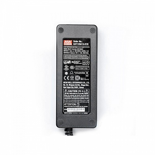 GST120A12-R7B MEANWELL 102W 12VDC 8.5A 115/230VAC AC-DC Reliable Green Industrial Adaptor - GST120A12-R7B | StepperOnline CA