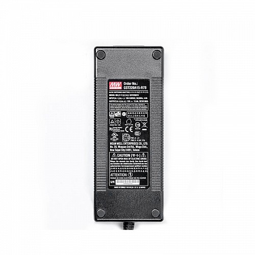 GST220A15-R7B MEANWELL 201W 15VDC 13.4A 115/230VAC AC-DC Reliable Green Industrial Adaptor - GST220A15-R7B | StepperOnline CA