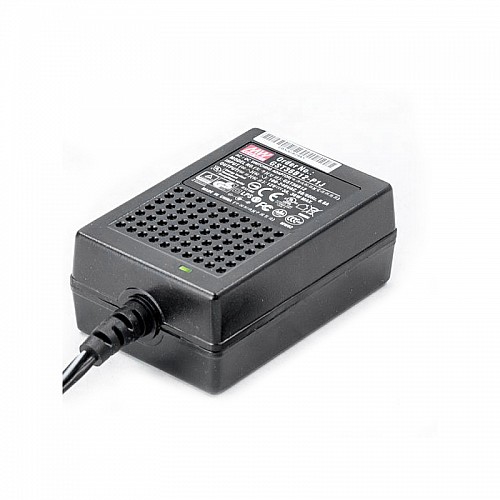 GST36B12-P1J MEANWELL 36W 12VDC 3A 115/230VAC AC-DC Reliable Green Industrial Adaptor - GST36B12-P1J | StepperOnline CA