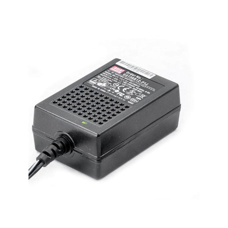 GST36B12-P1J MEANWELL 36W 12VDC 3A 115/230VAC AC-DC Reliable Green Industrial Adaptor - GST36B12-P1J | StepperOnline CA