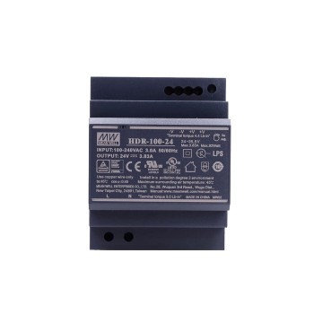 CN On Sale - HDR-100-24 MEANWELL 92W 24VDC 3.83A 115/230VAC Ultra Slim Step Shape DIN Rail Power Supply CN On Sale - HDR-100-24 MEANWELL 92W 24VDC 3.83A 115/230VAC Ultra Slim Step Shape DIN Rail Power Supply