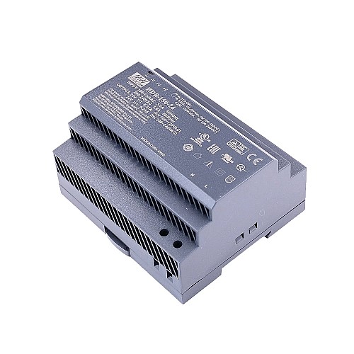 HDR-150-24 MEANWELL 24VDC 5.31A 127.4W 115VAC/6.25A 150W 230VAC Ultra Slim Step Shape DIN Rail Power Supply - HDR-150-24 | StepperOnline CA