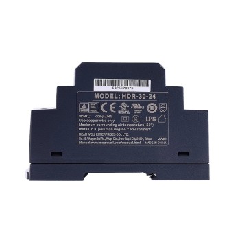 HDR-30-24 MEANWELL 36W 24VDC 1.5A 115/230VAC Ultra Slim Step Shape DIN Rail Power Supply HDR-30-24 MEANWELL 36W 24VDC 1.5A 115/230VAC Ultra Slim Step Shape DIN Rail Power Supply