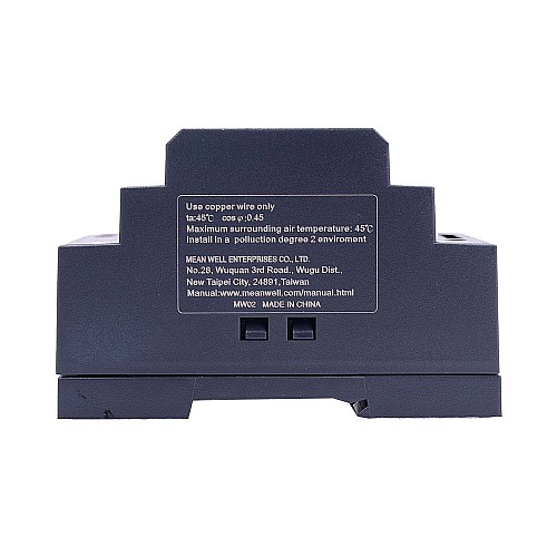 HDR-60-12 MEANWELL 54W 12VDC 4.5A 115/230VAC Ultra Slim Step Shape DIN Rail Power Supply - HDR-60-12 | StepperOnline CA