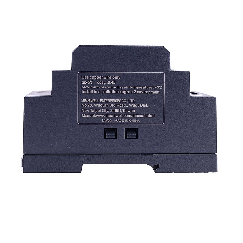 HDR-60-15 MEANWELL 60W 15VDC 4A 115/230VAC Ultra Slim Step Shape DIN Rail Power Supply - HDR-60-15 | StepperOnline CA