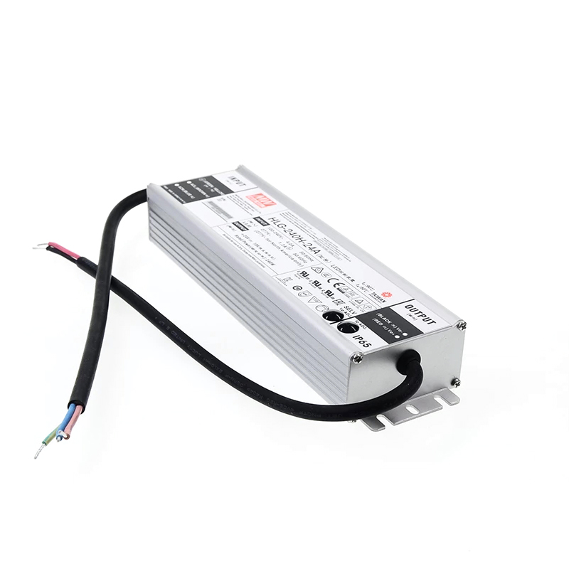HLG-240H-24A MEANWELL 240W 10A 24V Constant Voltage + Constant Current LED Driver - HLG-240H-24A | StepperOnline CA