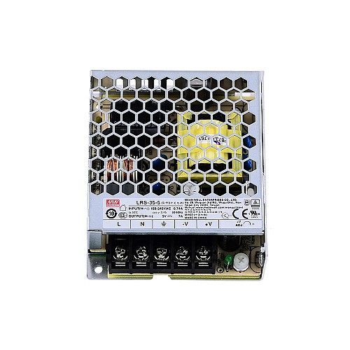 LRS-35-5 MEANWELL 35W 5VDC 7A 115/230VAC Enclosed Switching Power Supply - LRS-35-5 | StepperOnline CA LRS-35-5 MEANWELL 35W 5VDC 7A 115/230VAC Enclosed Switching Power Supply - LRS-35-5 | StepperOnline CA