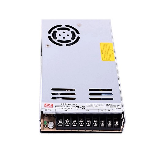 LRS-350-4.2 MEANWELL 252W 4.2VDC 60A 115/230VAC Enclosed Switching Power Supply - LRS-350-4.2 | StepperOnline CA