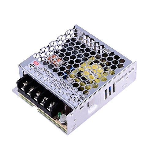 LRS-50-48 MEANWELL 52.8W 48VDC 1.1A 115/230VAC Enclosed Switching Power Supply - LRS-50-48 | StepperOnline CA