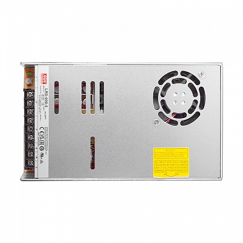 LRS-600-5 MEANWELL 500W 5VDC 100A 115/230VAC Enclosed Switching Power Supply - LRS-600-5 | StepperOnline CA
