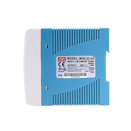 MDR-20-24 MEANWELL 20W 24VDC 1A 115/230VAC DIN Rail Power Supply - MDR-20-24 | StepperOnline CA MDR-20-24 MEANWELL 20W 24VDC 1A 115/230VAC DIN Rail Power Supply - MDR-20-24 | StepperOnline CA