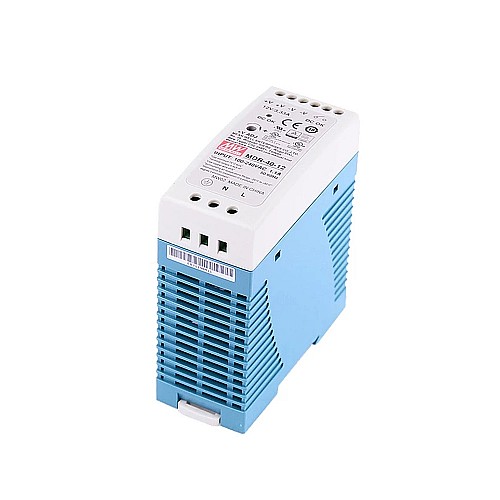 MDR-40-12 MEANWELL 40W 12VDC 3.33A 115/230VAC DIN Rail Power Supply - MDR-40-12 | StepperOnline CA MDR-40-12 MEANWELL 40W 12VDC 3.33A 115/230VAC DIN Rail Power Supply - MDR-40-12 | StepperOnline CA
