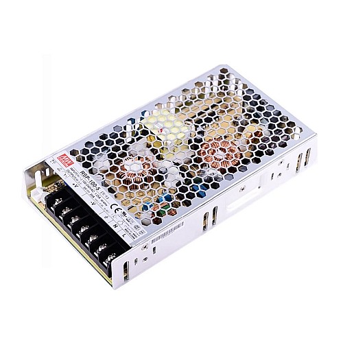 RSP-100-5 MEANWELL 100W 5VDC 20A 115/230VAC Single Output With PFC Function - RSP-100-5 | StepperOnline CA