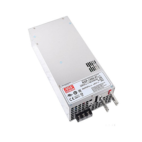 RSP-1500-27 MEANWELL 1512W 27VDC 56A 115/230VAC Power Supply With Single Output - RSP-1500-27 | StepperOnline CA RSP-1500-27 MEANWELL 1512W 27VDC 56A 115/230VAC Power Supply With Single Output - RSP-1500-27 | StepperOnline CA