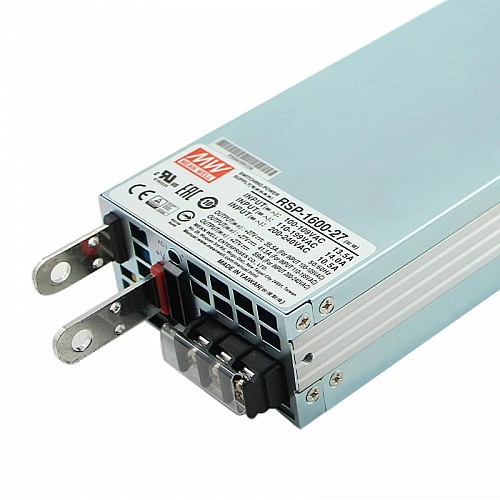 RSP-1600-27 MEANWELL 1593W 27VDC 59A 115/230VAC Power Supply With Single Output - RSP-1600-27 | StepperOnline CA RSP-1600-27 MEANWELL 1593W 27VDC 59A 115/230VAC Power Supply With Single Output - RSP-1600-27 | StepperOnline CA