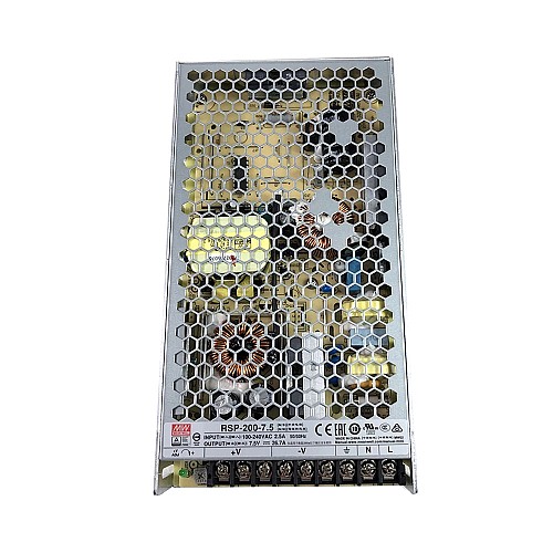 RSP-200-7.5 MEANWELL 200.25W 7.5VDC 26.7A 115/230VAC Single Output With PFC Function - RSP-200-7.5 | StepperOnline CA