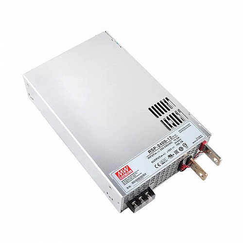 RSP-2400-12 MEANWELL 2400.4W 12VDC 166.7A 180/230VAC Power Supply With Single Output - RSP-2400-12 | StepperOnline CA