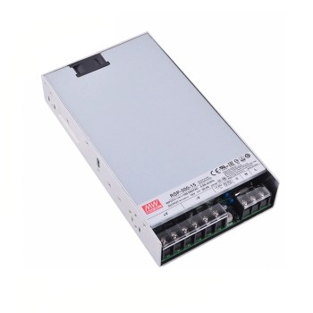 RSP-500-15 MEANWELL 501W 15VDC 33.4A 115/230VAC Single Output With PFC Function
