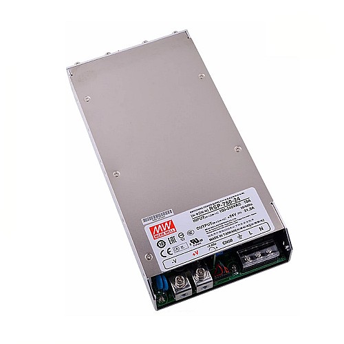 RSP-750-24 MEANWELL 751.2W 24VDC 31.3A 115/230VAC Power Supply With Single Output - RSP-750-24 | StepperOnline CA RSP-750-24 MEANWELL 751.2W 24VDC 31.3A 115/230VAC Power Supply With Single Output - RSP-750-24 | StepperOnline CA