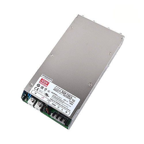 RSP-750-5 MEANWELL 500W 5VDC 100A 115/230VAC Power Supply With Single Output - RSP-750-5 | StepperOnline CA
