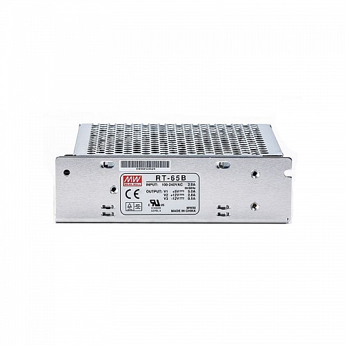 RT-65B MEANWELL 64.6W Triple Output Switching Power Supply - RT-65B | StepperOnline CA RT-65B MEANWELL 64.6W Triple Output Switching Power Supply - RT-65B | StepperOnline CA