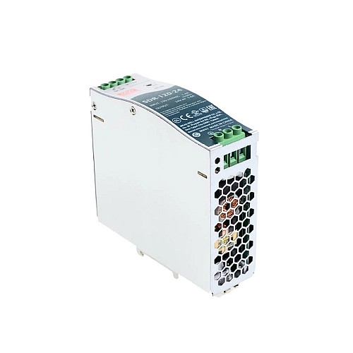 SDR-120-24 MEANWELL 120W 24VDC 5A 115/230VAC With PFC Function DIN Rail Power Supply - SDR-120-24 | StepperOnline CA
