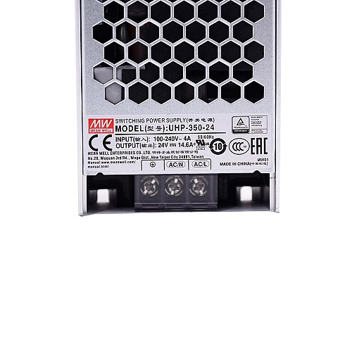 UHP-350-24 MEANWELL 350.4W 24VDC 14.6A 115/230VAC Slim Type With PFC Switching Power Supply - UHP-350-24 | StepperOnline CA