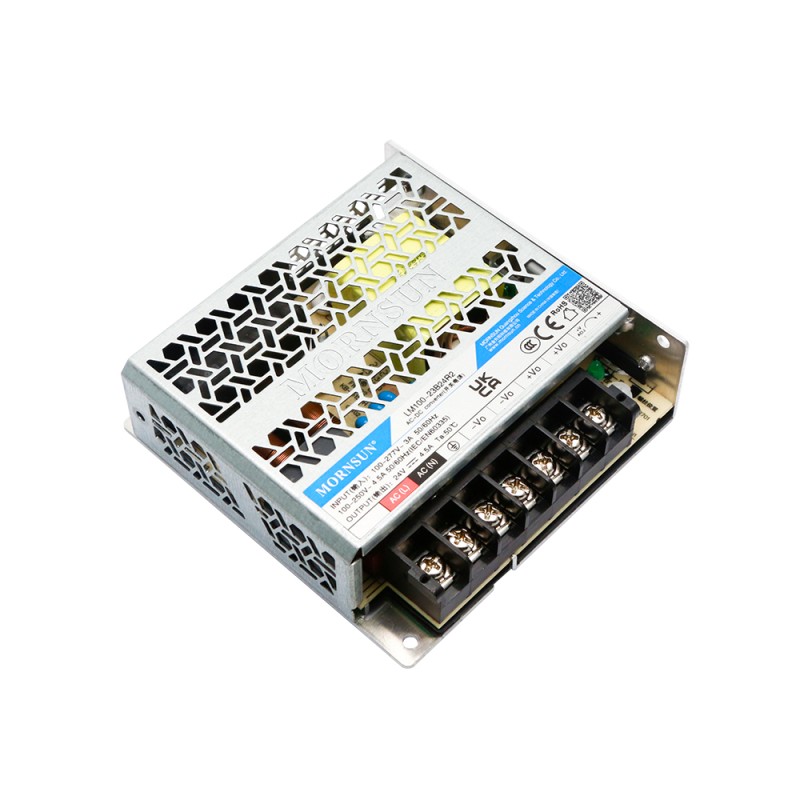100W 24V 4.5A 80-305VAC/100-430VDC Switching Power Supply - LM100-23B24R2 | StepperOnline CA