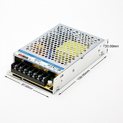 150W 24V 6.5A 165-264VAC/180-370VDC Switching Power Supply - LM150-22B24 | StepperOnline CA