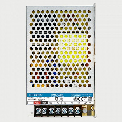 150W 24V 6.5A 165-264VAC/180-370VDC Switching Power Supply - LM150-22B24 | StepperOnline CA