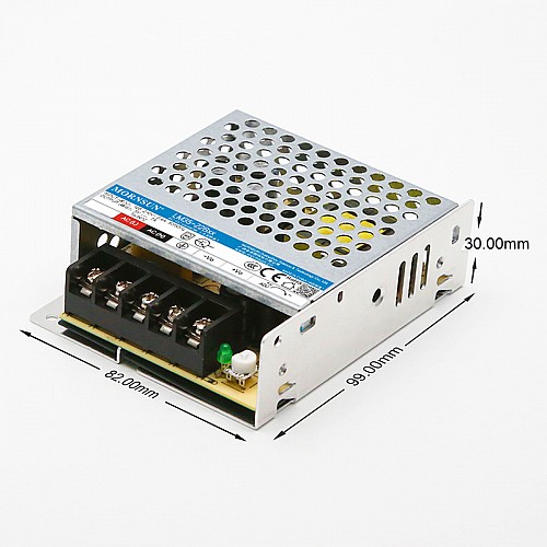 35W 15V 2.4A 165-264VAC/180-370VDC Switching Power Supply - LM35-22B24 | StepperOnline CA