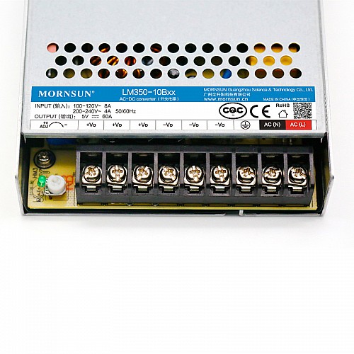 350W 15V 23.2A 90-132VAC/180-264VAC/240-370VDC Switching Power Supply - LM350-10B15 | StepperOnline CA 350W 15V 23.2A 90-132VAC/180-264VAC/240-370VDC Switching Power Supply - LM350-10B15 | StepperOnline CA