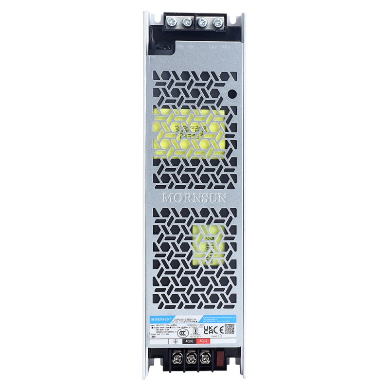 200W 24V 8.4A 85-305VAC/120-430VDC Switching Power Supply with PFC Function - LMF200-23B24UH | StepperOnline CA