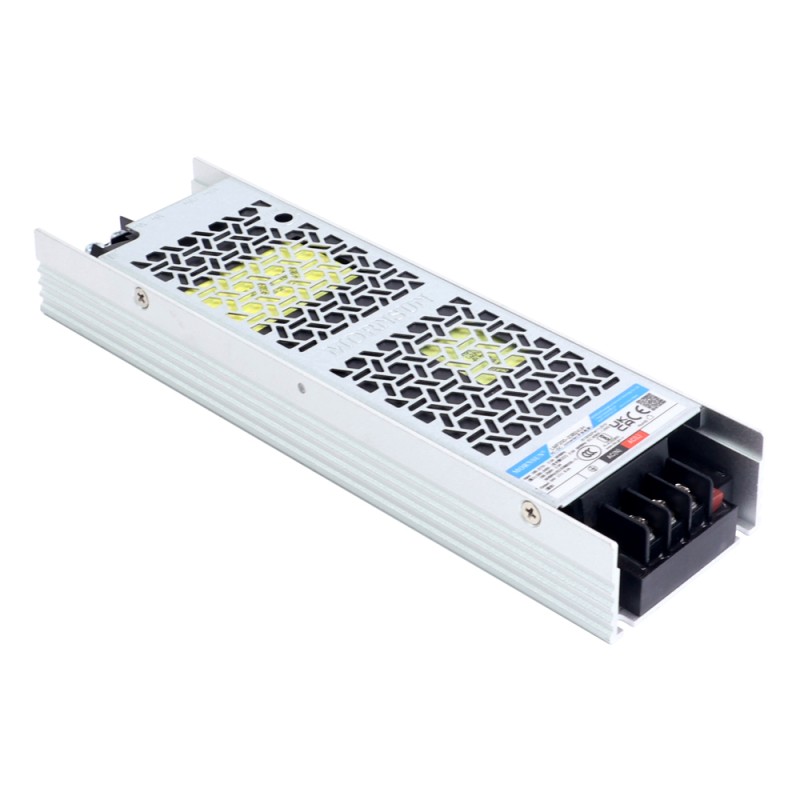 200W 24V 8.4A 85-305VAC/120-430VDC Switching Power Supply with PFC Function - LMF200-23B24UH | StepperOnline CA