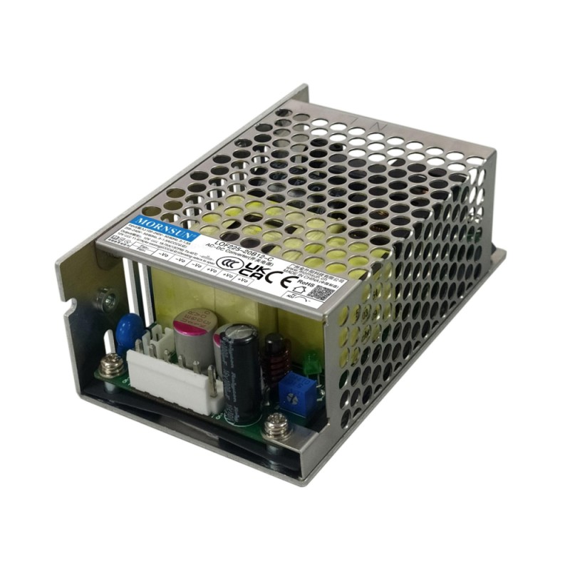 225W 18V 12.5A 85-264VAC/120-370VDC Switching Power Supply with PFC Function & Natural & Forced Cooling - LOF225-20B18-C | StepperOnline CA