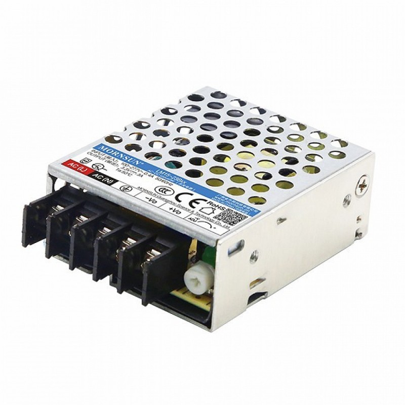15W 12V 1.3A 85-305VAC/120-430VDC Switching Power Supply - LM15-23B12 | StepperOnline CA 15W 12V 1.3A 85-305VAC/120-430VDC Switching Power Supply - LM15-23B12 | StepperOnline CA
