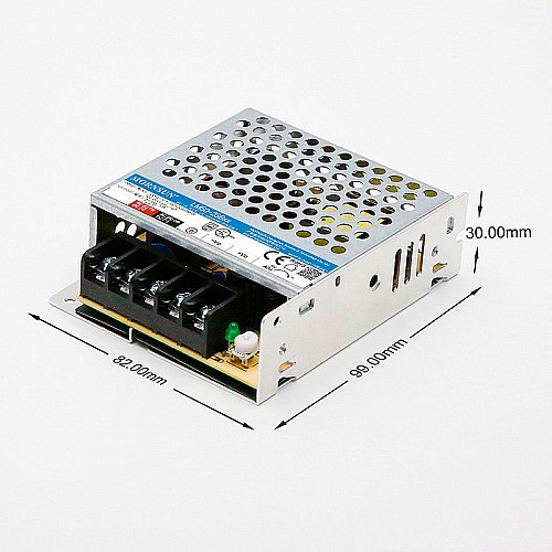 50W 24V 2.2A 85-305VAC/120-430VDC Switching Power Supply - LM50-23B24 | StepperOnline CA