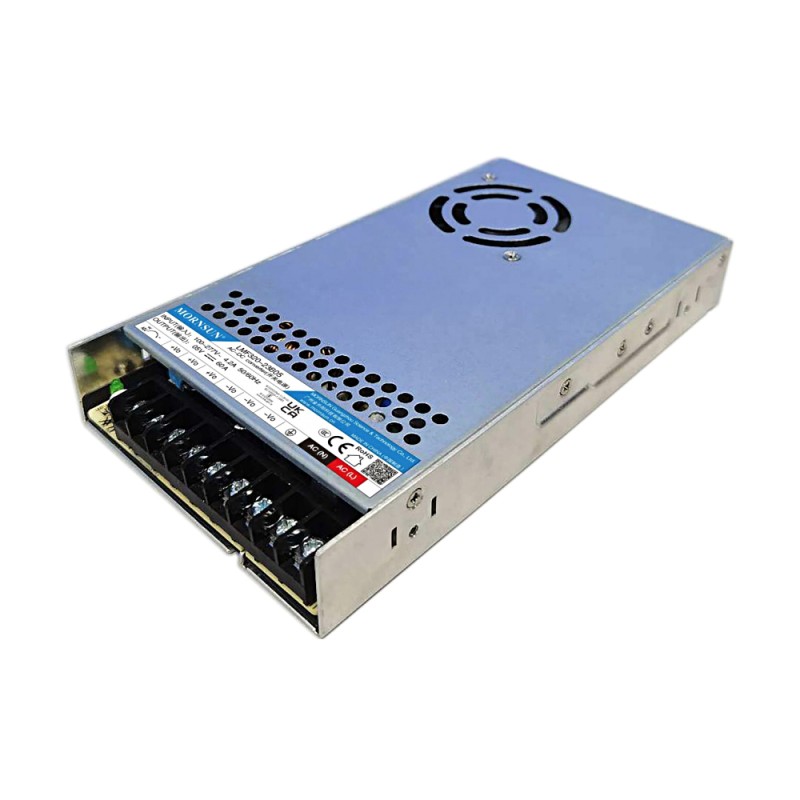 320W 24V 13.4A 85-305VAC/120-430VDC Switching Power Supply with PFC Function - LMF320-23B24 | StepperOnline CA