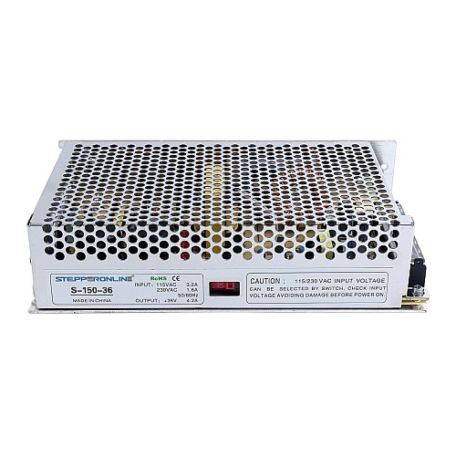 150W 36V 4.17A 115/230V Switching Power Supply Stepper Motor CNC Router Kits - S-150-36 | StepperOnline CA