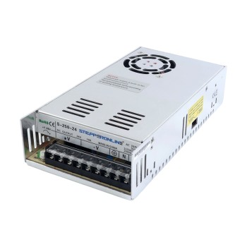 250W 24V 10A 115/230V Switching Power Supply Stepper Motor CNC Router Kits 250W 24V 10A 115/230V Switching Power Supply Stepper Motor CNC Router Kits